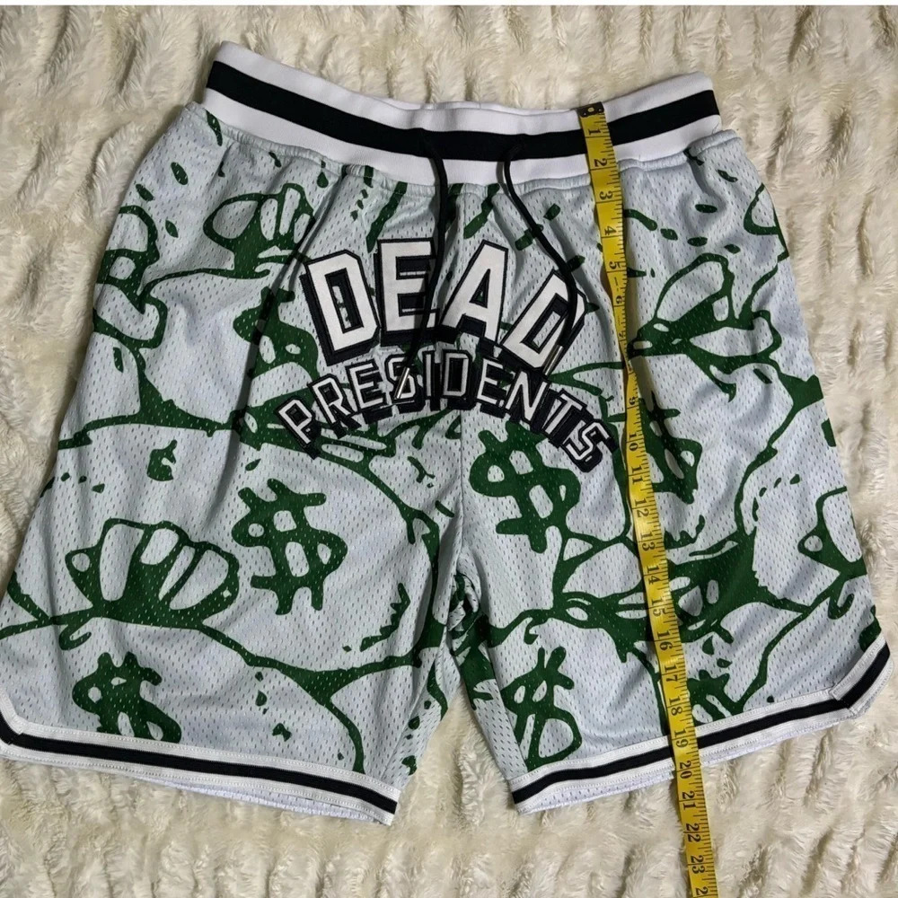 DEAD PRESIDENTS 1995 Men’s Headgear Basketball Athletic Shorts - Picture 15 of 16